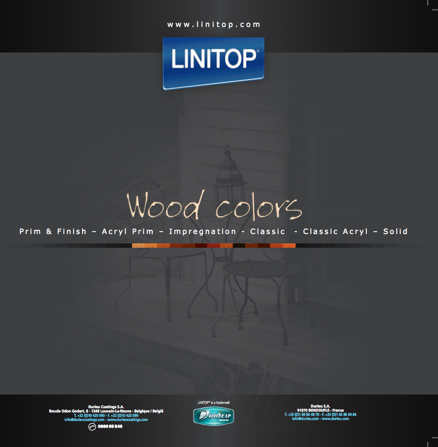 Linitop Wood Colors - Χρωματολόγιο βερνικιών
